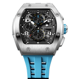 Tsar Bomba Elemental 45mm Light Blue Dial Men's Watch TB8224Q-05