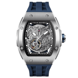 Tsar Bomba Elemental Skeleton 45mm Silver Skeleton Dial Men's Watch TB8228A-01