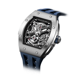 Tsar Bomba Elemental Skeleton 45mm Silver Skeleton Dial Men's Watch TB8228A-01