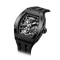 Tsar Bomba Elemental Skeleton 45mm Black Skeleton Dial Men's Watch TB8228A-03