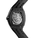 Tsar Bomba Elemental Carbon 45mm Black Skeleton Dial Men's Watch TB8228CF-01