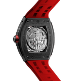 Tsar Bomba Elemental Carbon 45mm Black Skeleton Dial Men's Watch TB8228CF-02