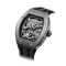 Tsar Bomba Elemental Titanium 45mm Black Skeleton Dial Men's Watch TB8228T-01