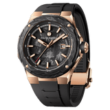 Tsar Bomba Electron Carbon-X II 45mm Black Carbon Fiber Dial Men's Watch TB8230-03