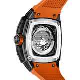 Tsar Bomba Dark Matter 5 43mm Orange Skeleton Dial Men's Watch TB8605-03
