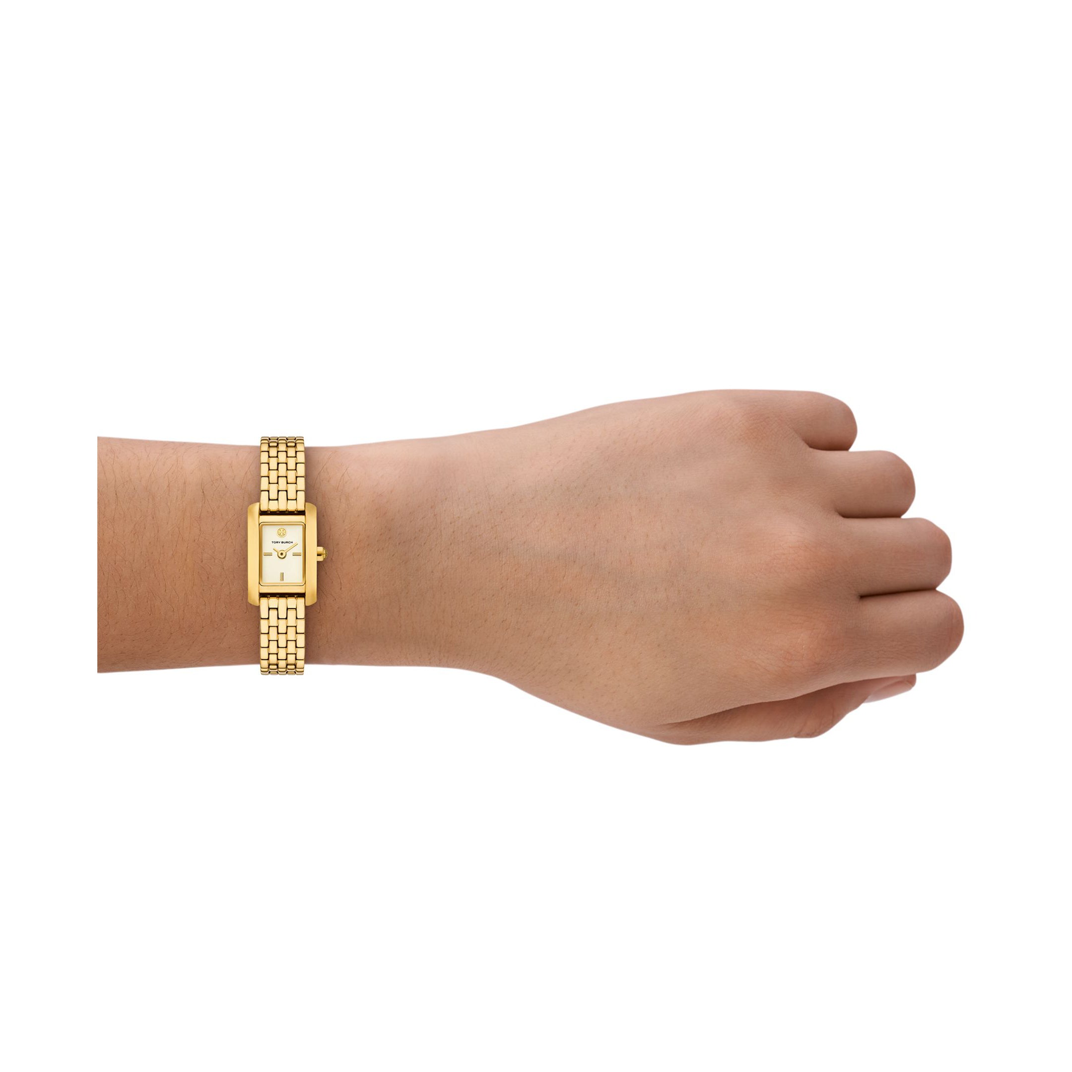 Tory Burch Mini Eleanor 17mm Cream Dial Women's Watch TBW1092