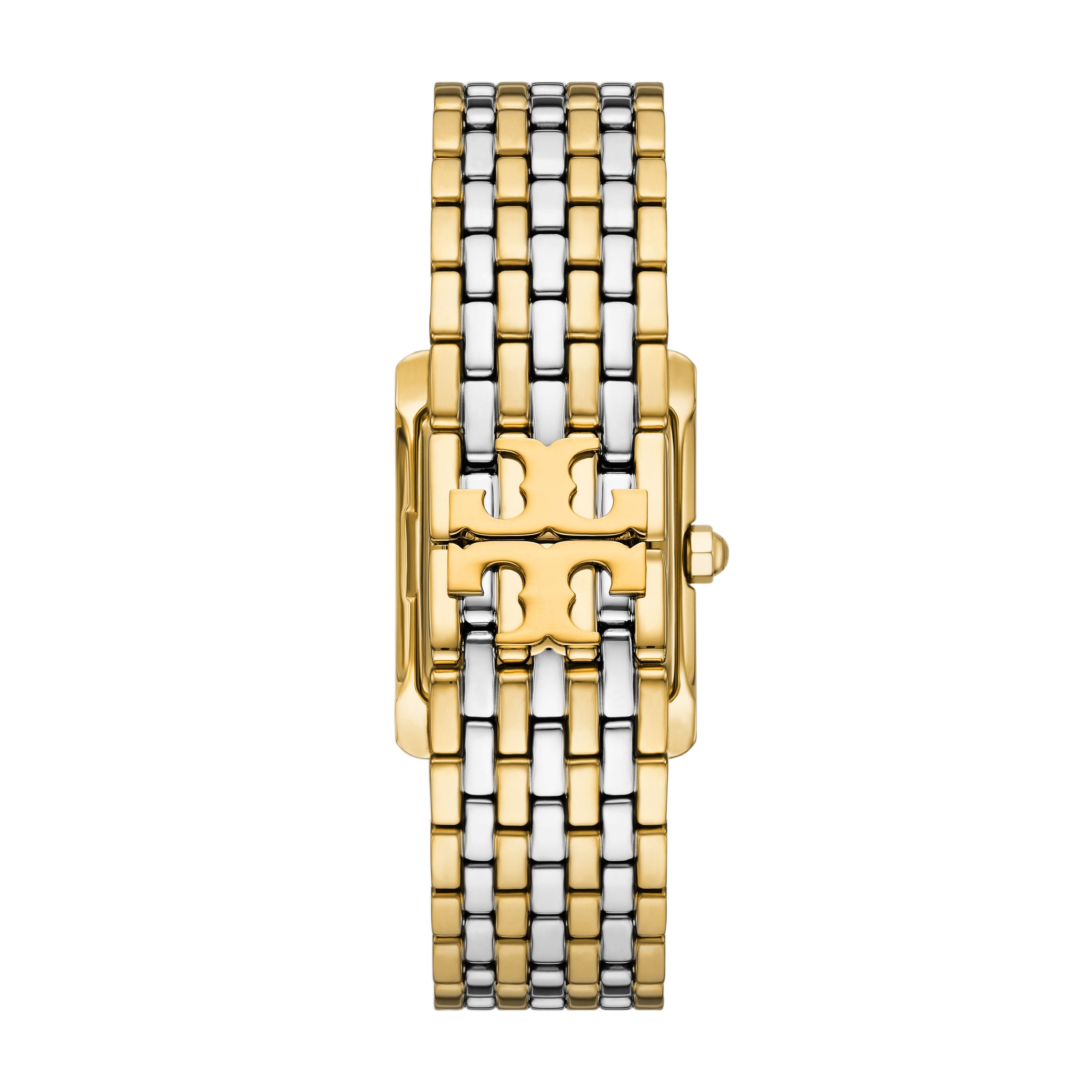 Tory Burch Eleanor 25mm White Mother of Pearl Dial Women's Watch TBW1094