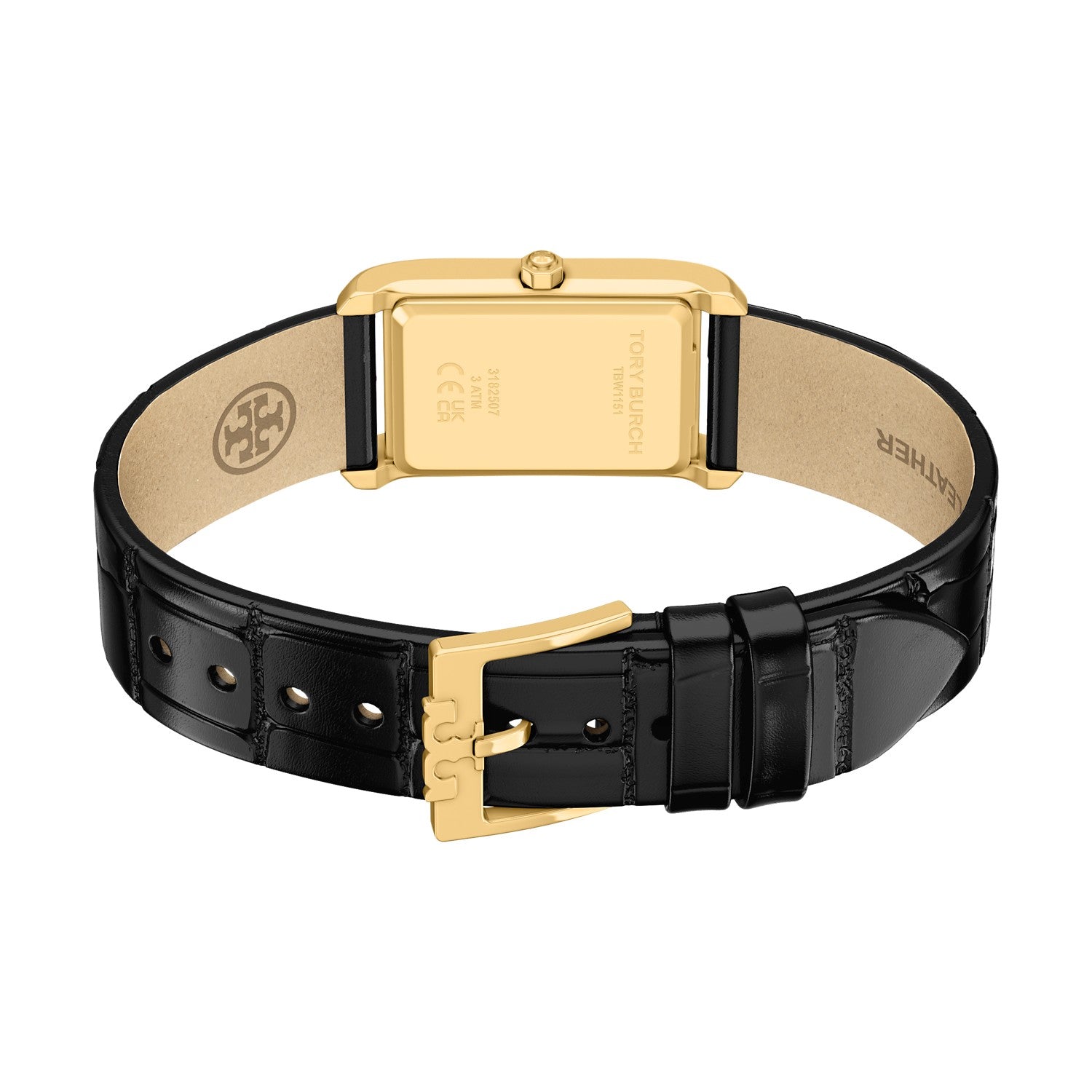 Tory Burch Eleanor Slim 20mm Ivory Dial Women's Watch TBW1151