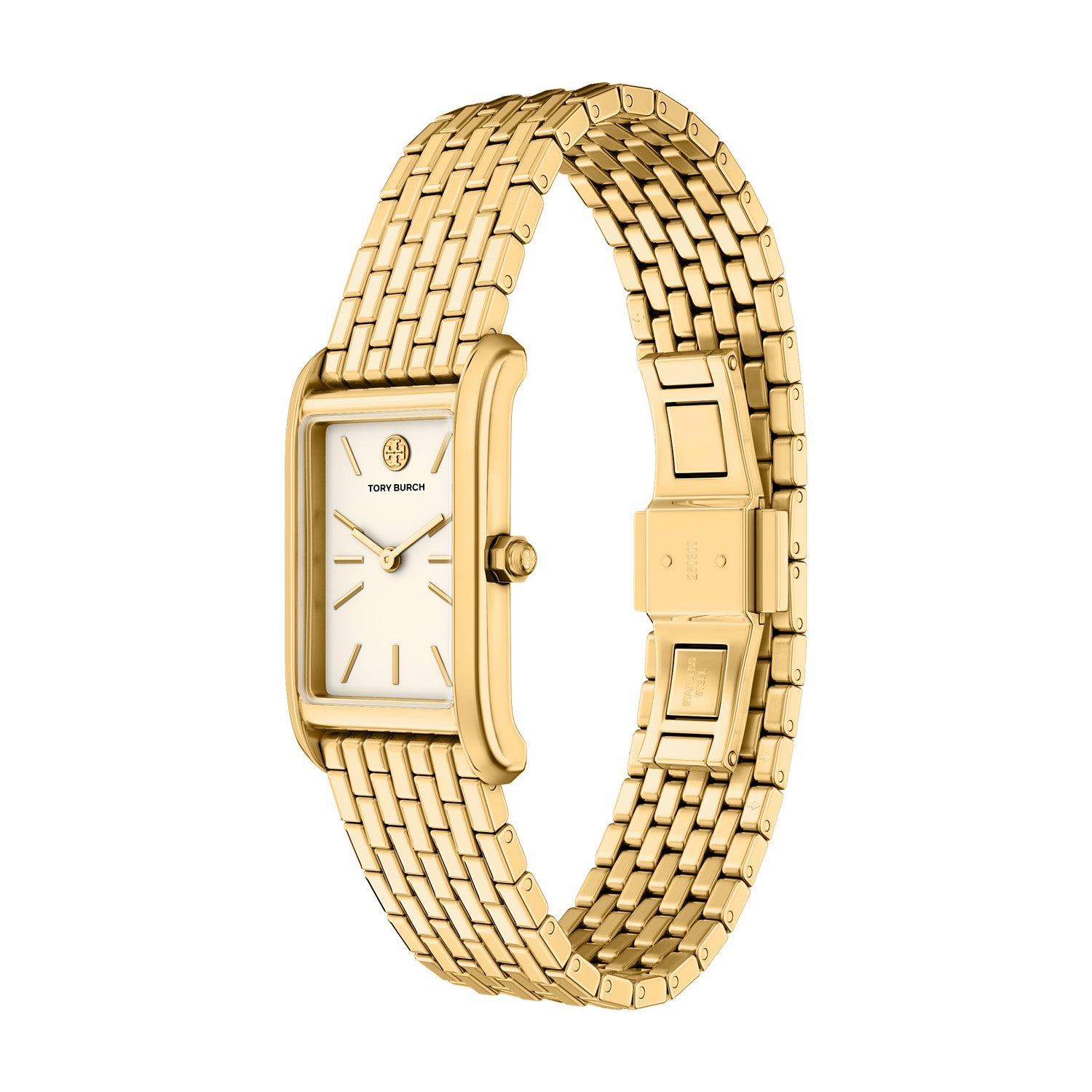 Tory Burch Eleanor Slim 20mm Ivory Dial Women's Watch TBW1152
