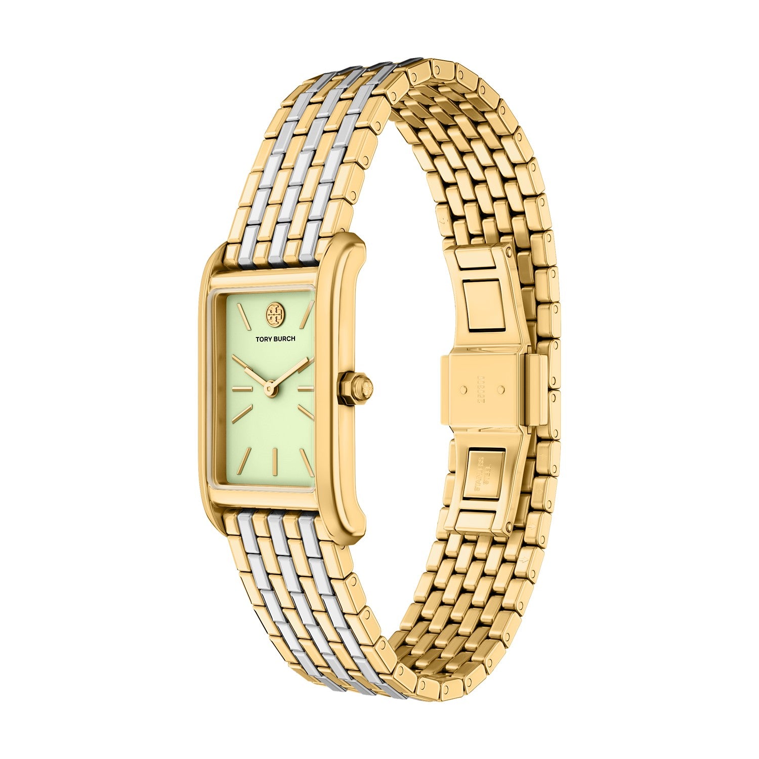 Tory Burch Eleanor Slim 20mm Mint Green Dial Women's Watch TBW1153