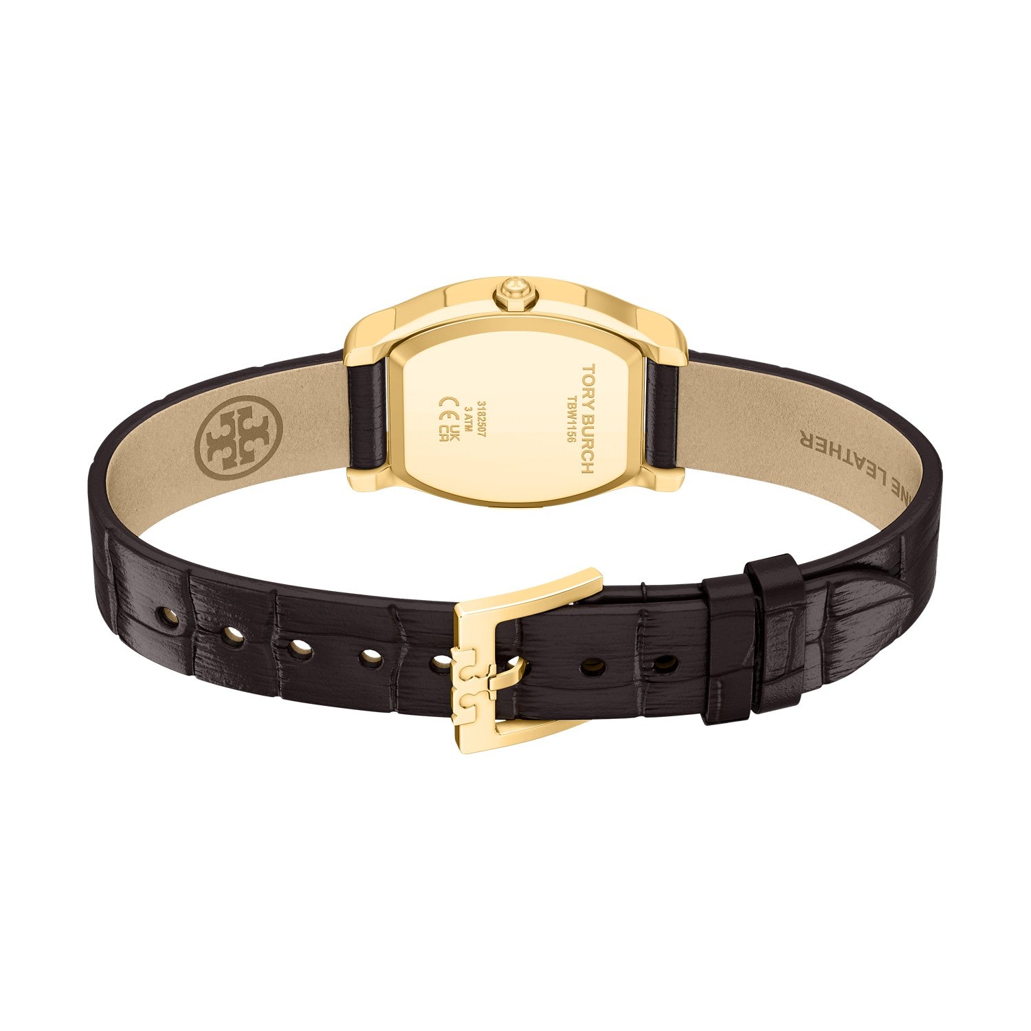 Tory Burch Eleanor Curve Small 23mm Ivory Dial Women's Watch TBW1156