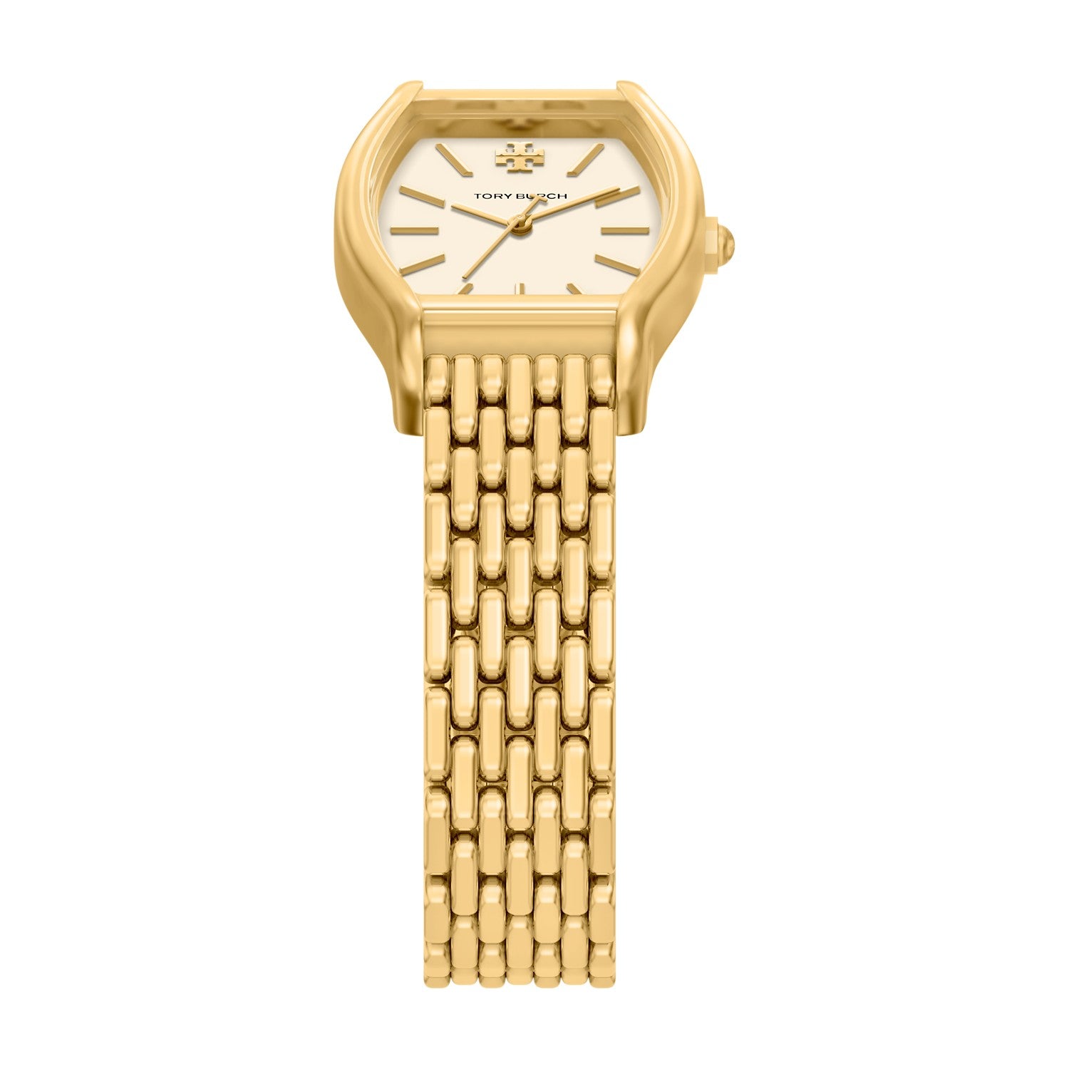 Tory Burch Eleanor Curve Small 23mm Ivory Dial Women's Watch TBW1157