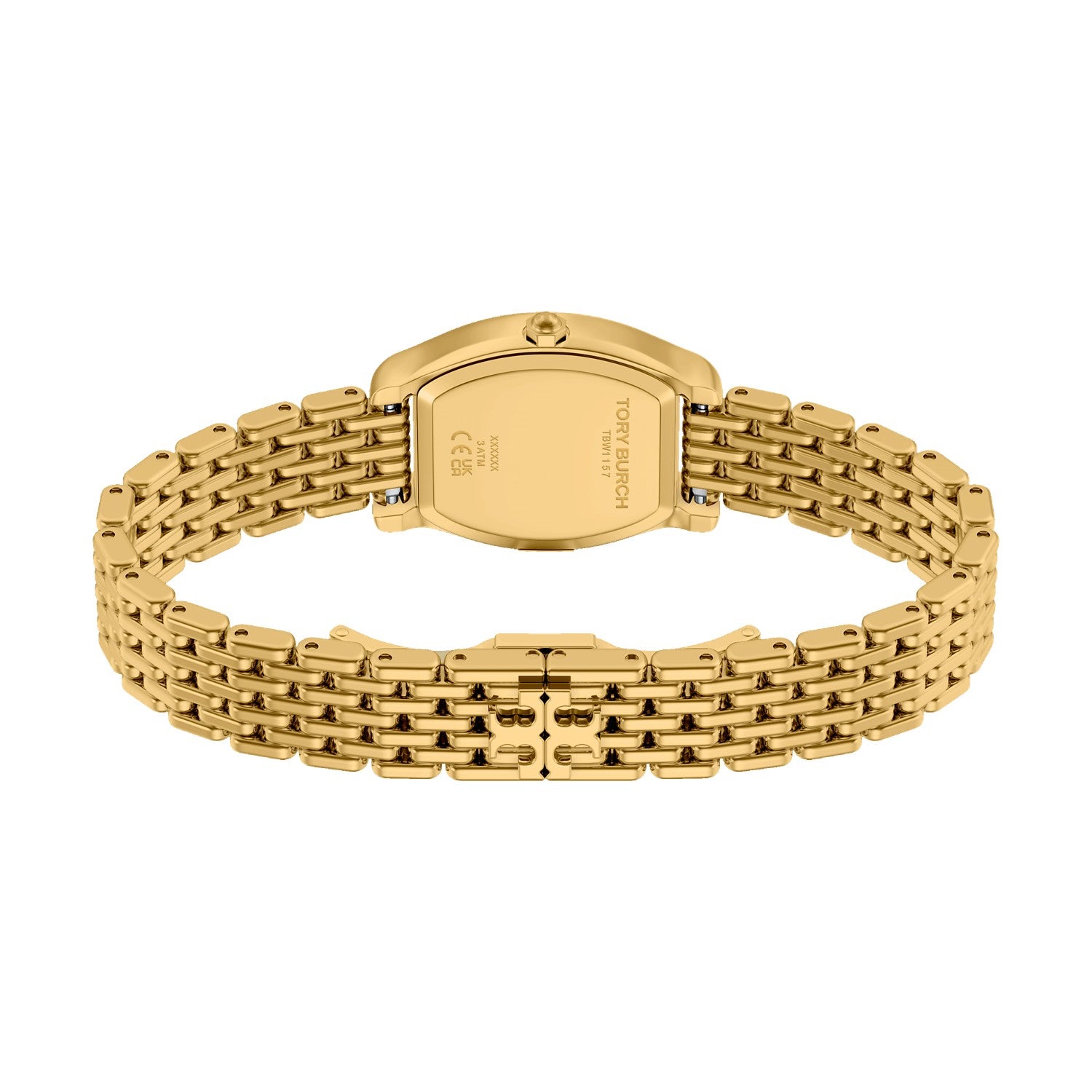 Tory Burch Eleanor Curve Small 23mm Ivory Dial Women's Watch TBW1157