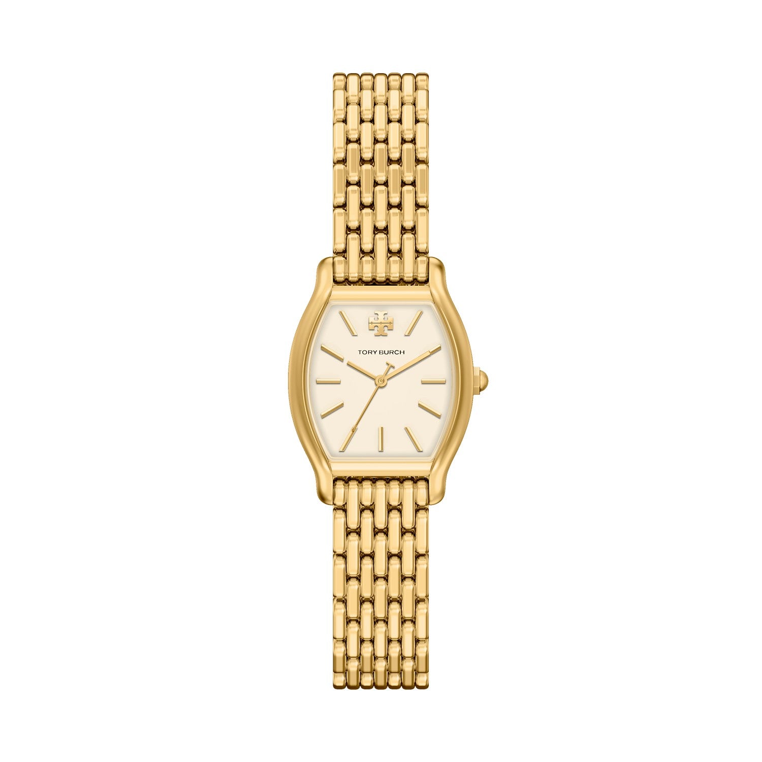 Tory Burch Eleanor Curve Small 23mm Ivory Dial Women's Watch TBW1157