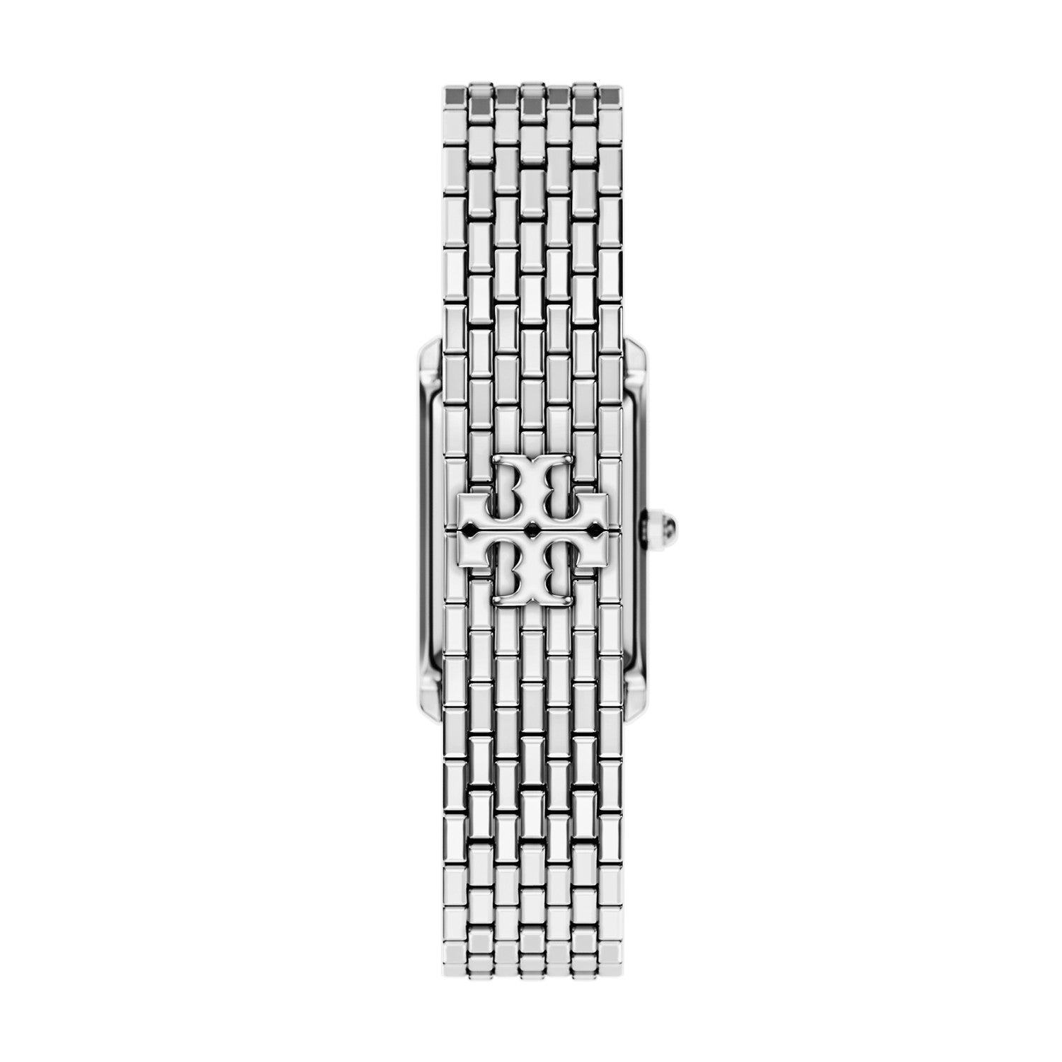 Tory Burch Eleanor Slim 19mm Black Mother of Pearl Dial Women's Watch TBW1161