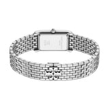 Tory Burch Eleanor Slim 19mm Black Mother of Pearl Dial Women's Watch TBW1161