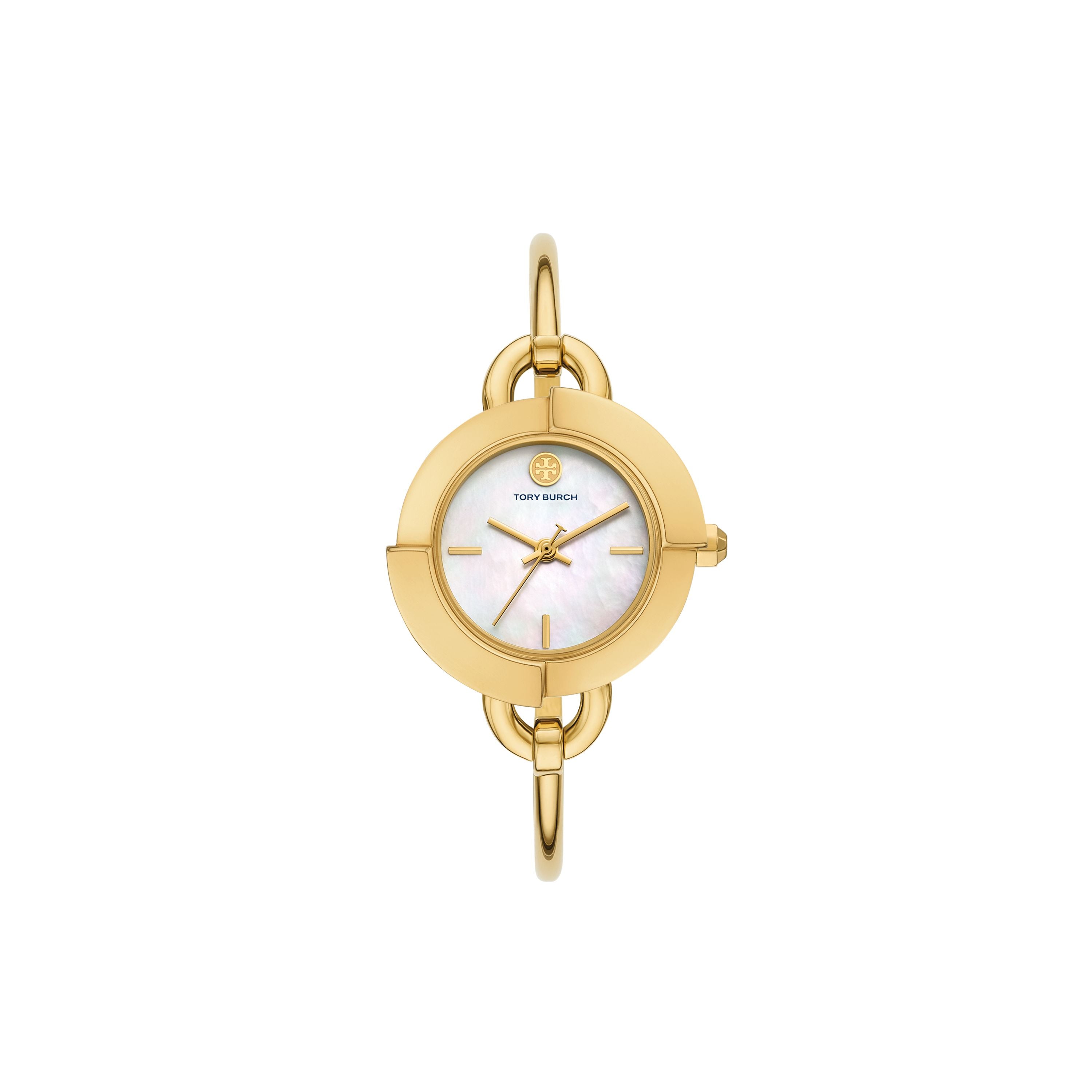 Tory Burch Miller Gift Set 27mm Mother of Pearl Dial Women's Watch TBW6019SET