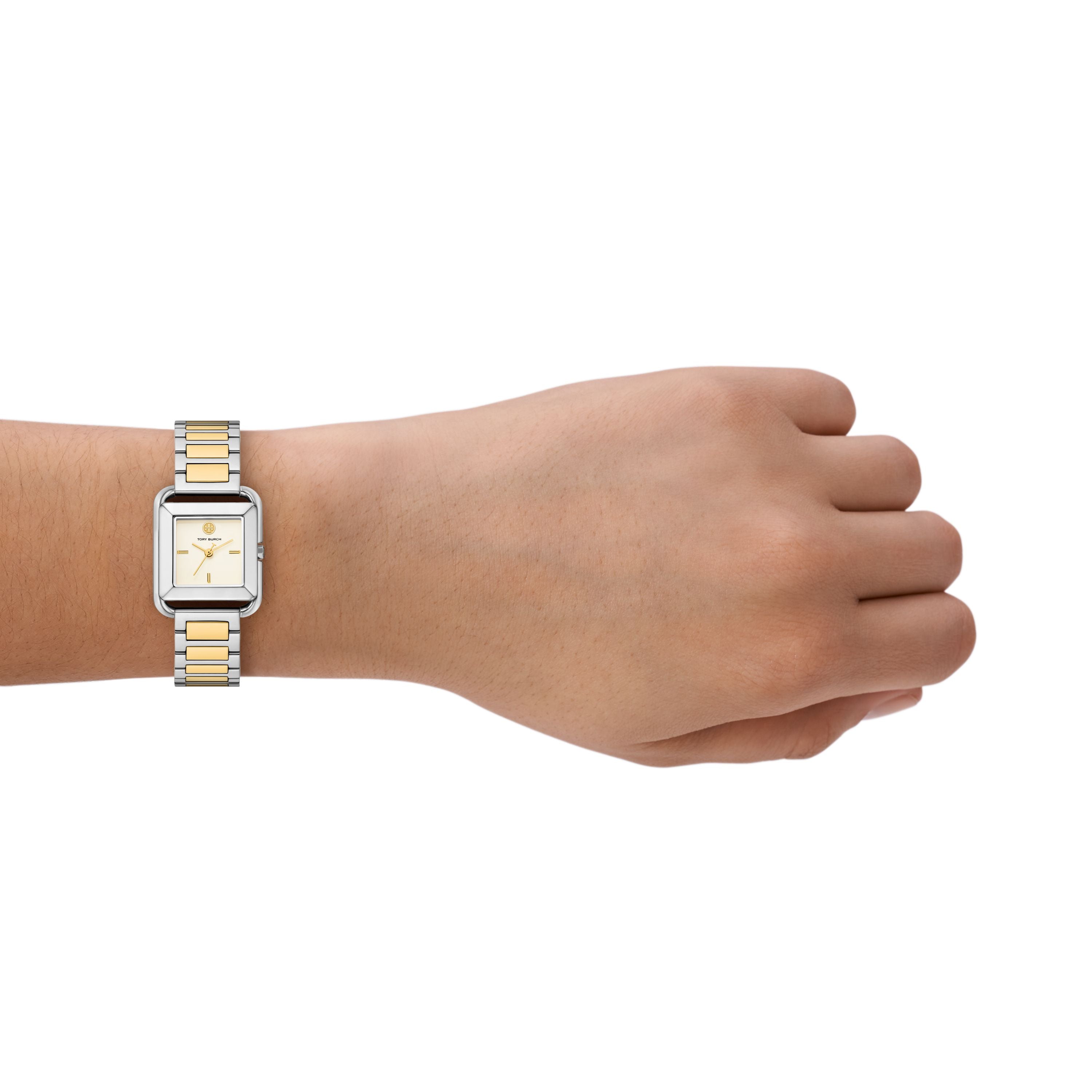 Tory Burch Kira 27mm Cream Dial Women's Watch TBW6021