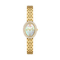 Tory Burch Oval 28mm Mother of Pearl Dial Women's Watch TBW6034