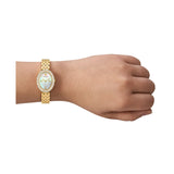 Tory Burch Oval 28mm Mother of Pearl Dial Women's Watch TBW6034