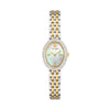 Tory Burch Oval 28mm White Mother of Pearl Dial Women's Watch TBW6037