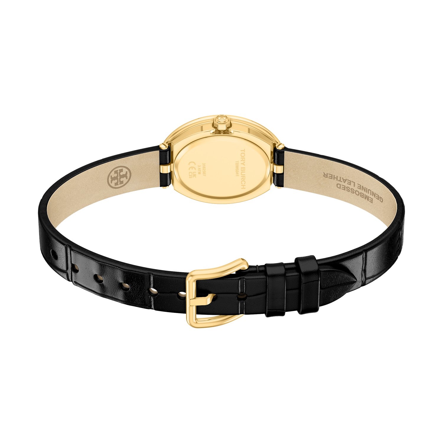 Tory Burch Oval 22mm Ivory Dial Women's Watch TBW6041