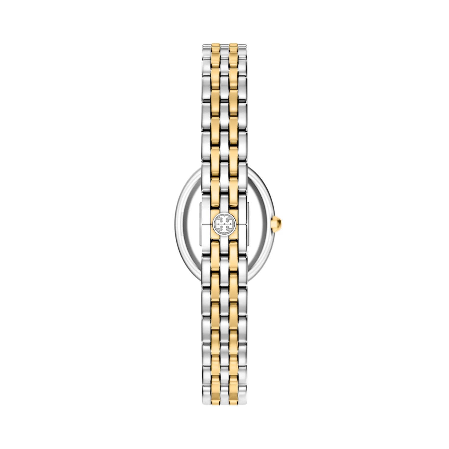 Tory Burch Oval 22mm Light Blue Mother of Pearl Dial Women's Watch TBW6042