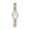 Tory Burch Oval 22mm Light Blue Mother of Pearl Dial Women's Watch TBW6042