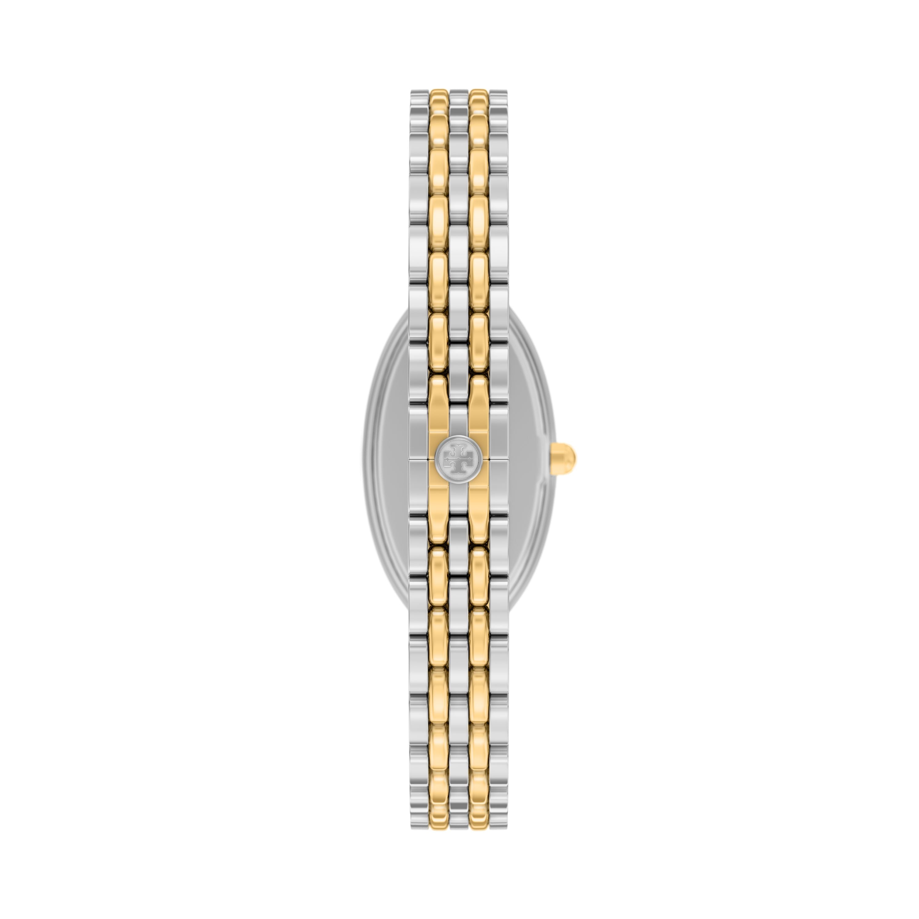 Tory Burch Elongated Oval 22mm Mother of Pearl Dial Women's Watch TBW6045