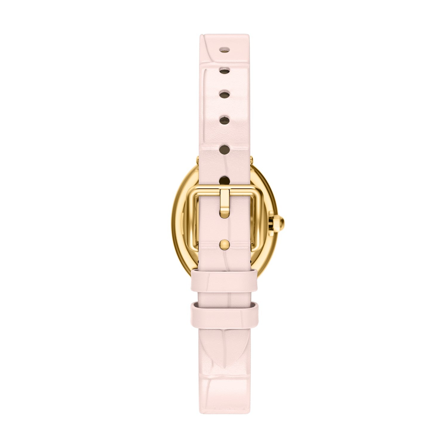 Tory Burch Oval 22mm Light Pink Mother of Pearl Dial Women's Watch TBW6048