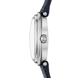 Tory Burch Oval 22mm Steel Blue Dial Women's Watch TBW6050