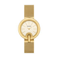 Tory Burch Pierced 36mm Ivory Dial Women's Watch TBW7073