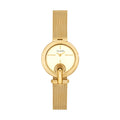 Tory Burch Pierced Small 30mm Ivory Dial Women's Watch TBW7076