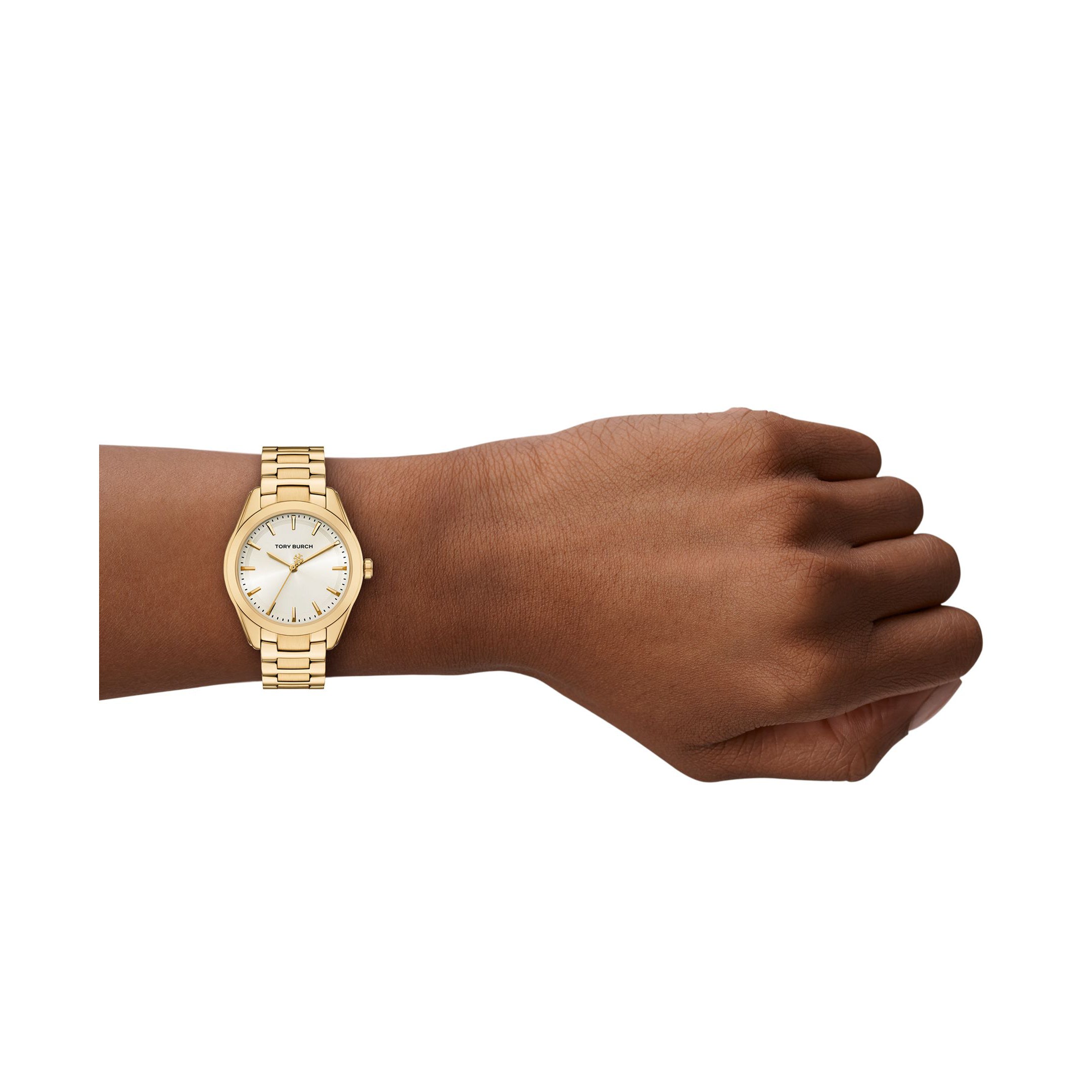 Tory Burch Miller 34mm Cream Dial Women's Watch TBW9060