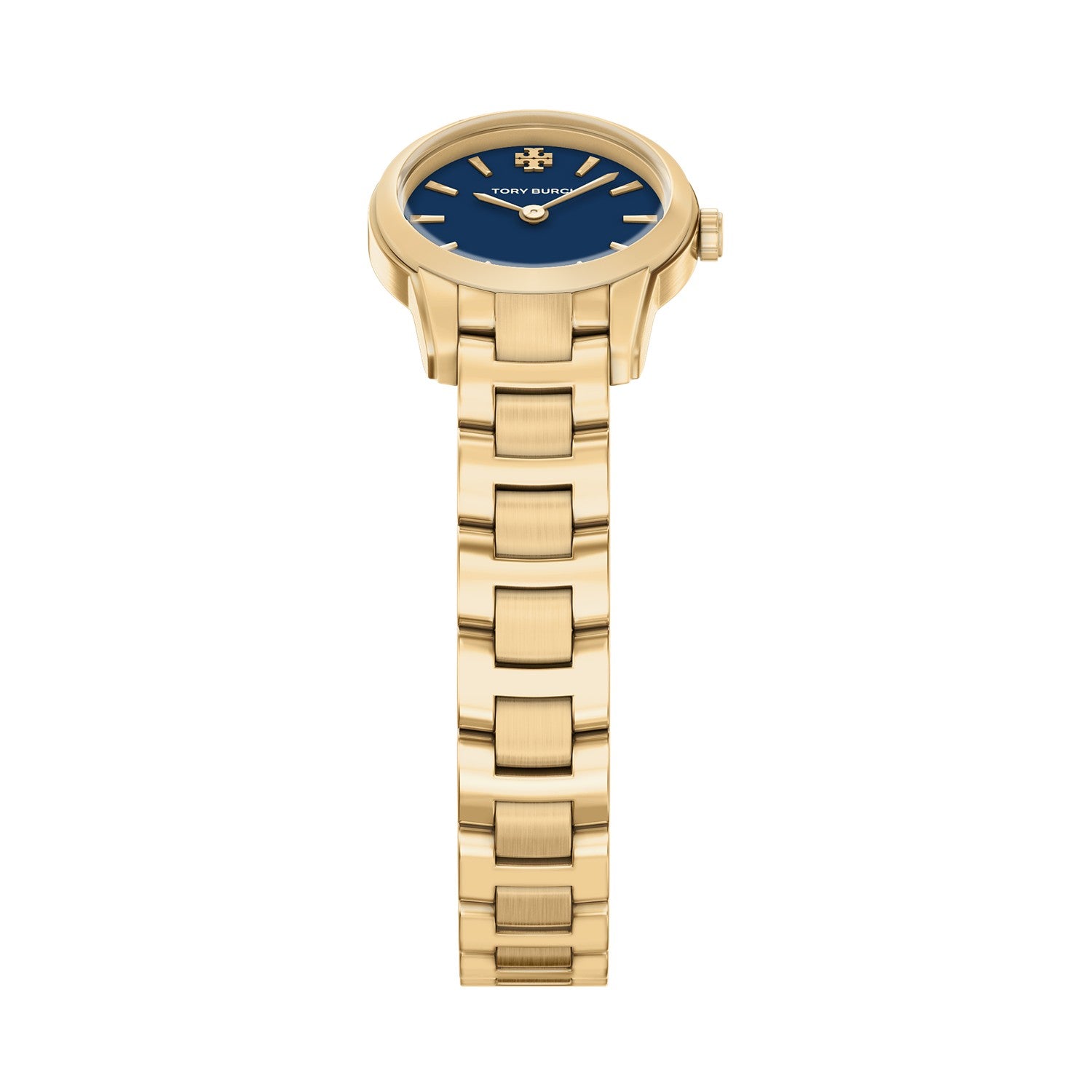 Tory Burch Miller Round Mini 22mm Navy Blue Dial Women's Watch TBW9066
