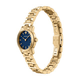Tory Burch Miller Round Mini 22mm Navy Blue Dial Women's Watch TBW9066