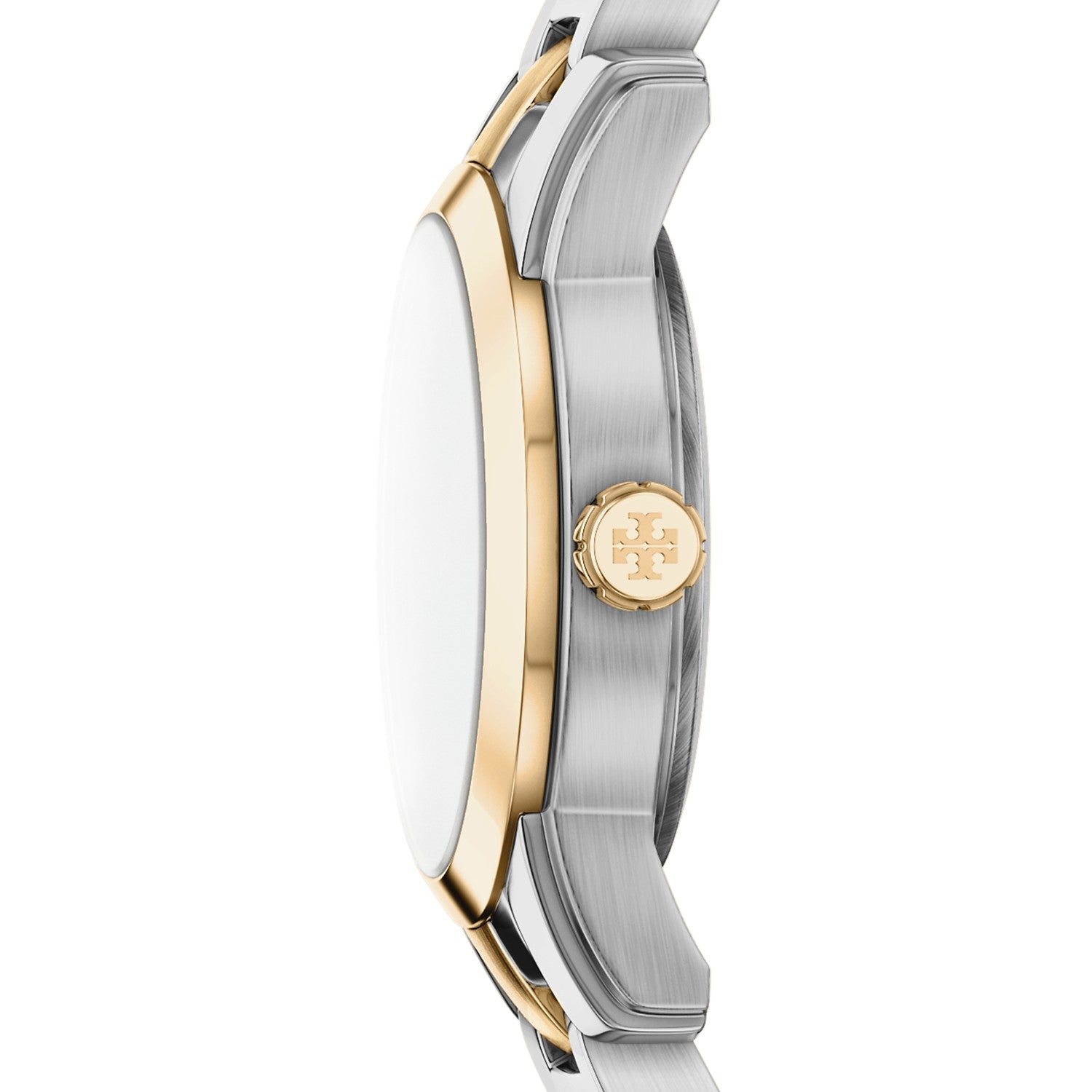 Tory Burch Miller Round Mini 22mm White Mother of Pearl Dial Women's Watch TBW9067