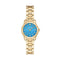Tory Burch Miller Round Small 28mm Light Blue Dial Women's Watch TBW9069