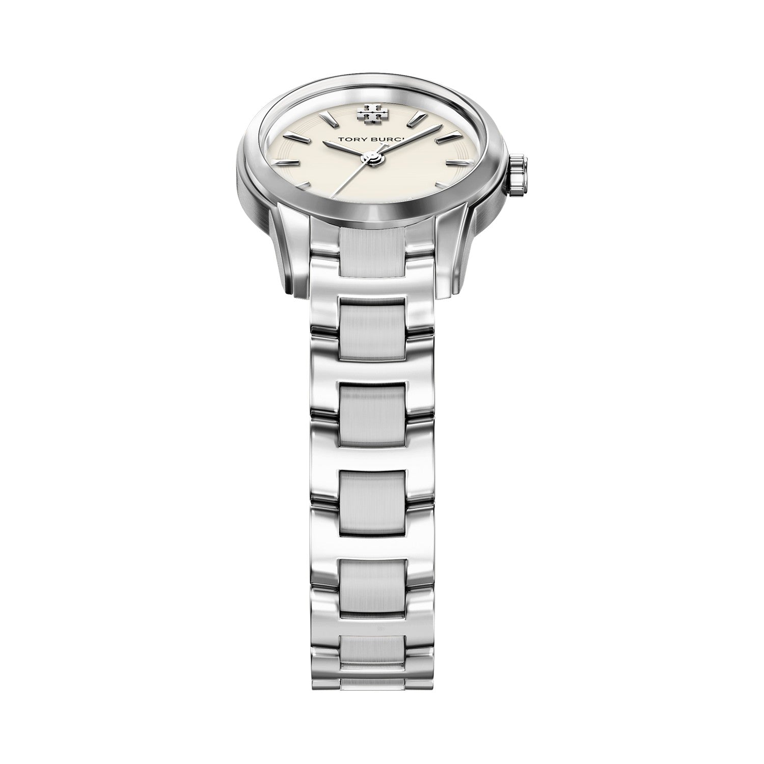 Tory Burch Miller Round Small 28mm Cream Dial Women's Watch TBW9071