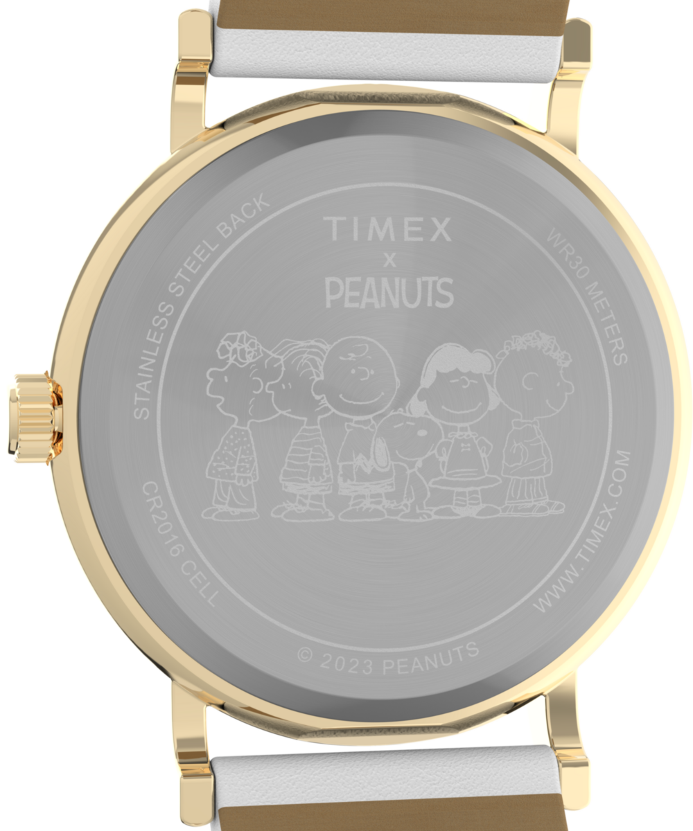 Timex Weekender x Peanuts 38mm White Dial Women's Watch TW2W24100