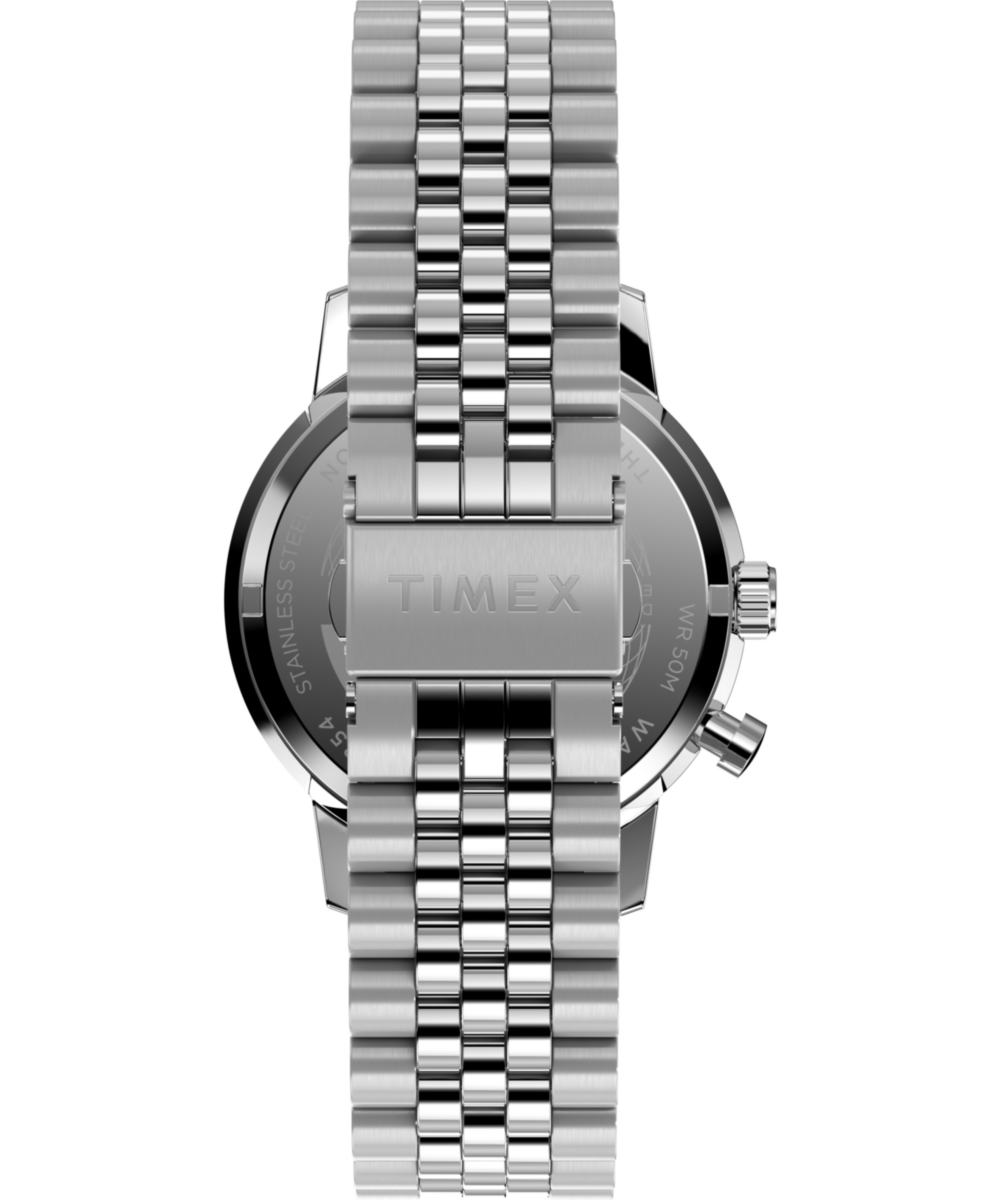 Timex Marlin Moon Phase 40mm Blue Dial Men's Watch TW2W51300