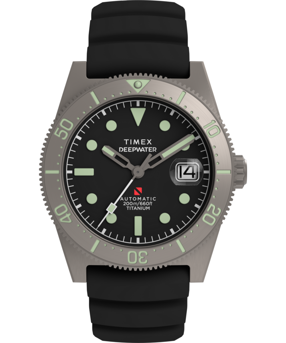 Timex Deep Water Reef 200 41mm Black Dial Men's Watch TW2W73800
