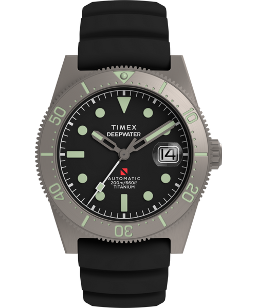 Timex Deep Water Reef 200 41mm Black Dial Men's Watch TW2W73800