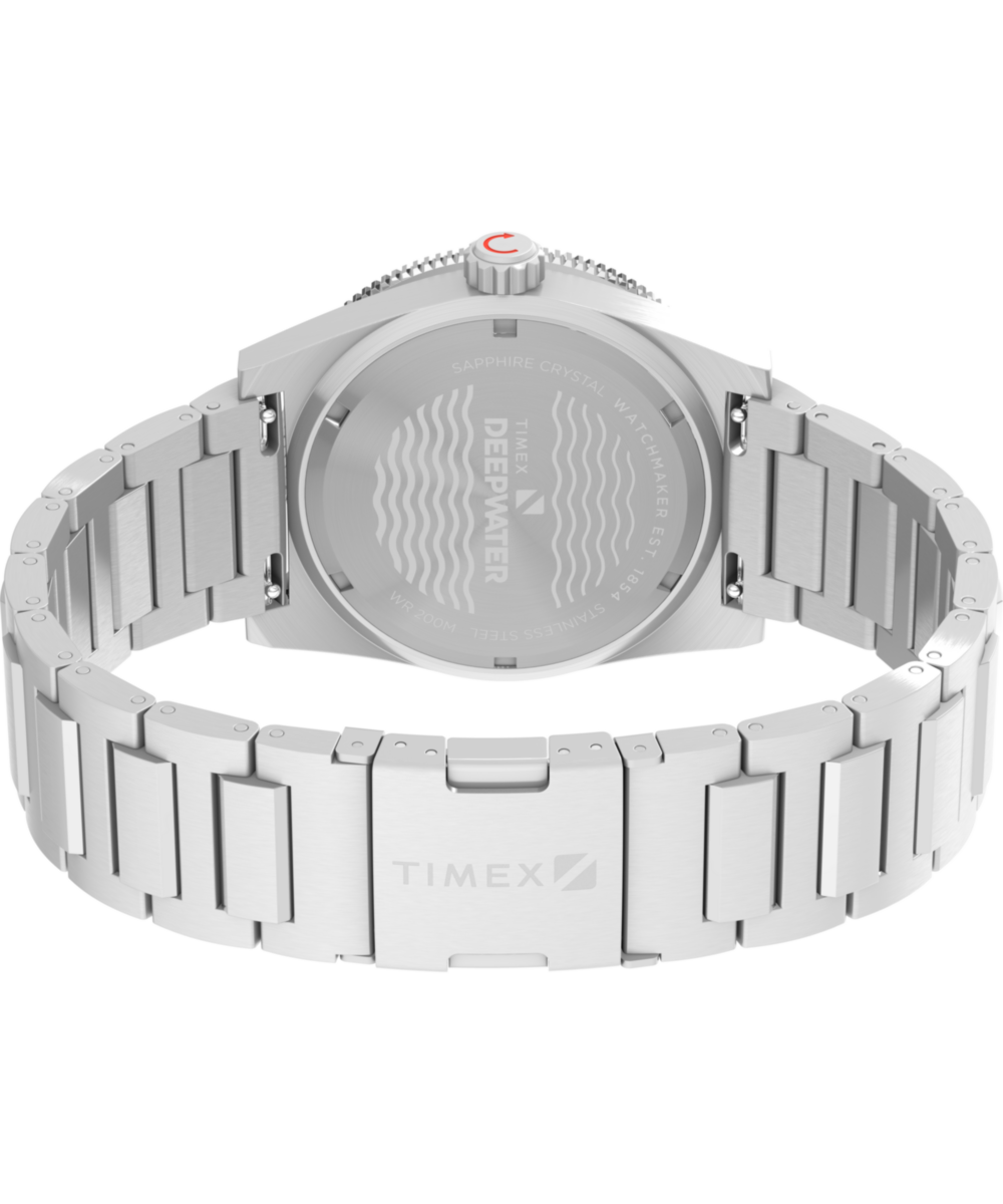 Timex Deep Water Reef 200 41mm Black Dial Men's Watch TW2W95200