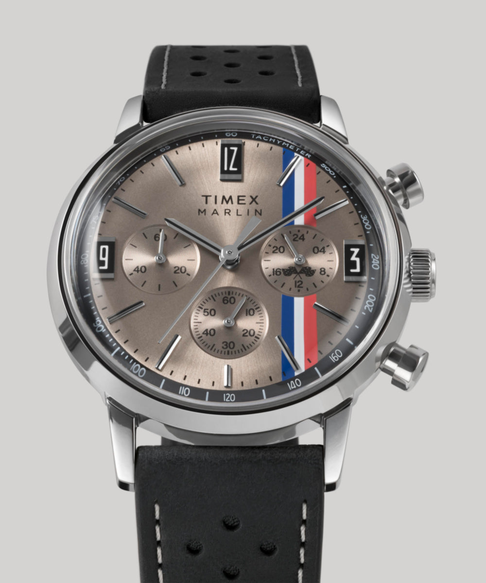 Timex Marlin Chronograph 40mm Tan Dial Men's Watch TW2W98900