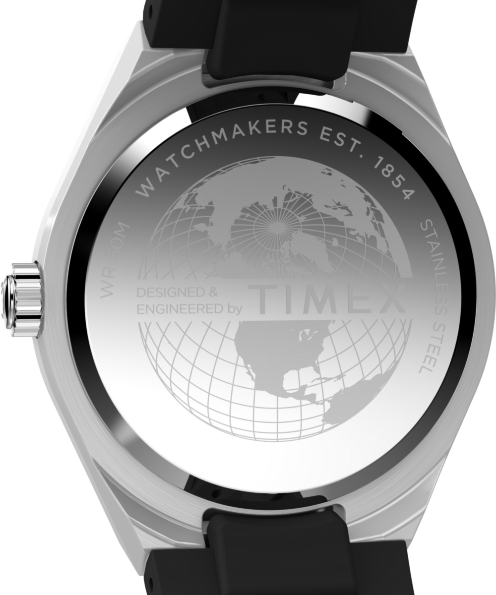 Timex Q Timex Continental 39mm Silver Dial Men's Watch TW2Y12200