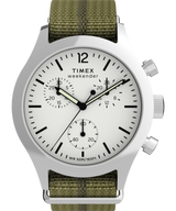 Timex Weekender Chronograph 40mm White Dial Men's Watch TW2Y15700