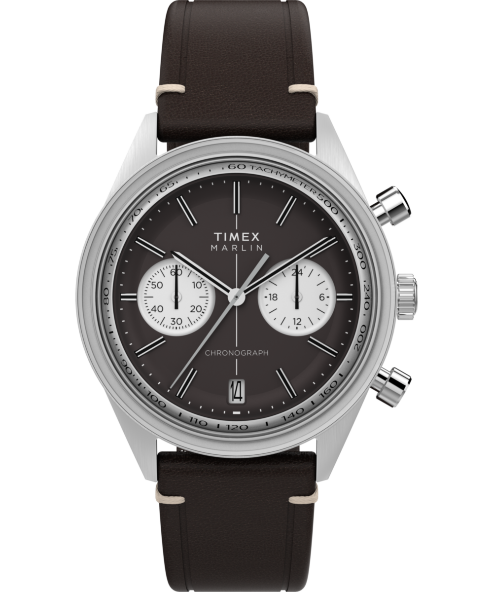 Timex Marlin Jet 40mm Brown Dial Men's Watch TW2Y24700
