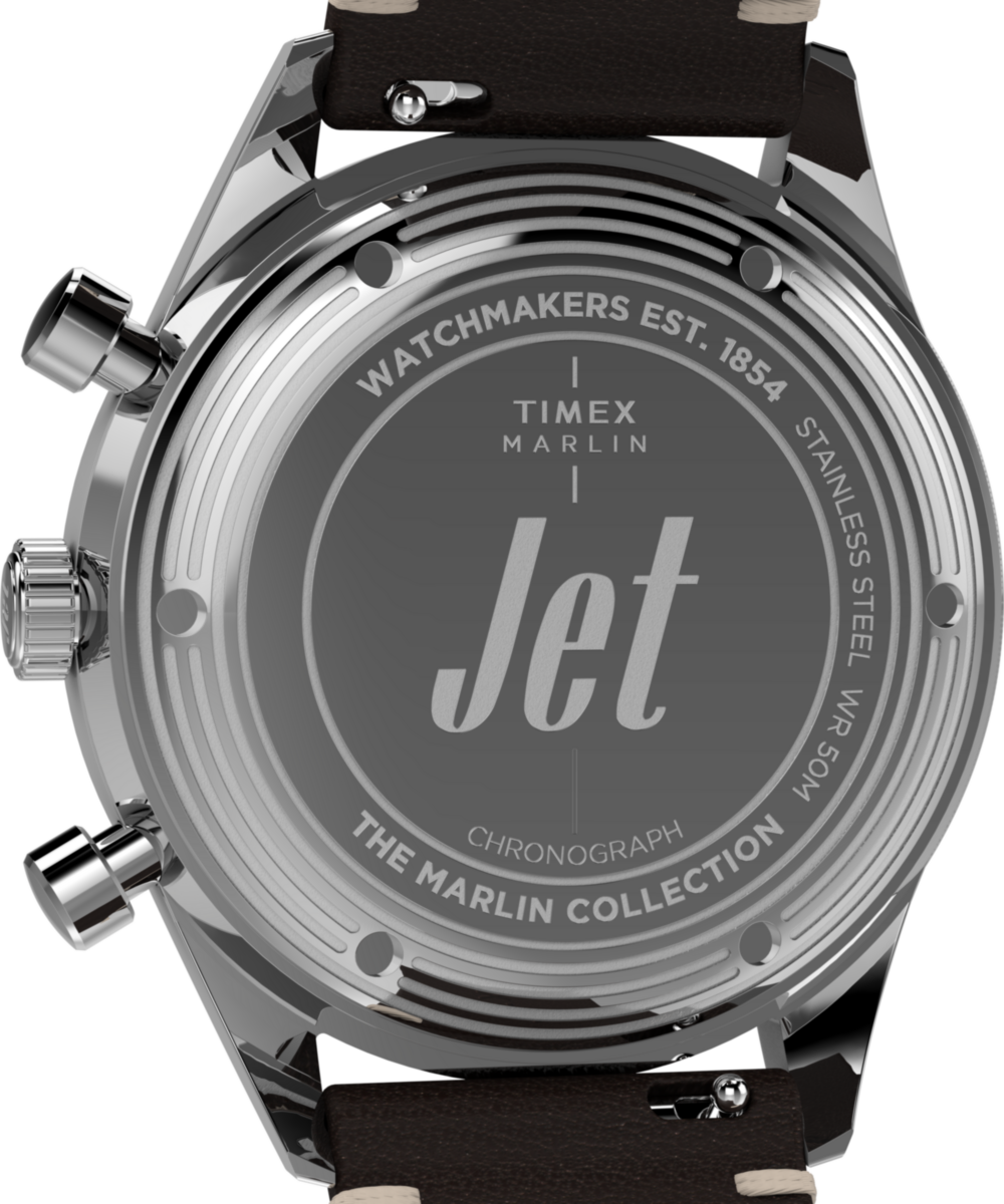 Timex Marlin Jet 40mm Brown Dial Men's Watch TW2Y24700
