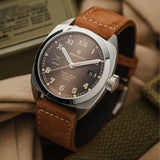 Bremont HMAF Terra Nova Date 40.5mm Caramel Brown Dial Men's Watch TN40-DT-SS-HMAF-BR-L-S